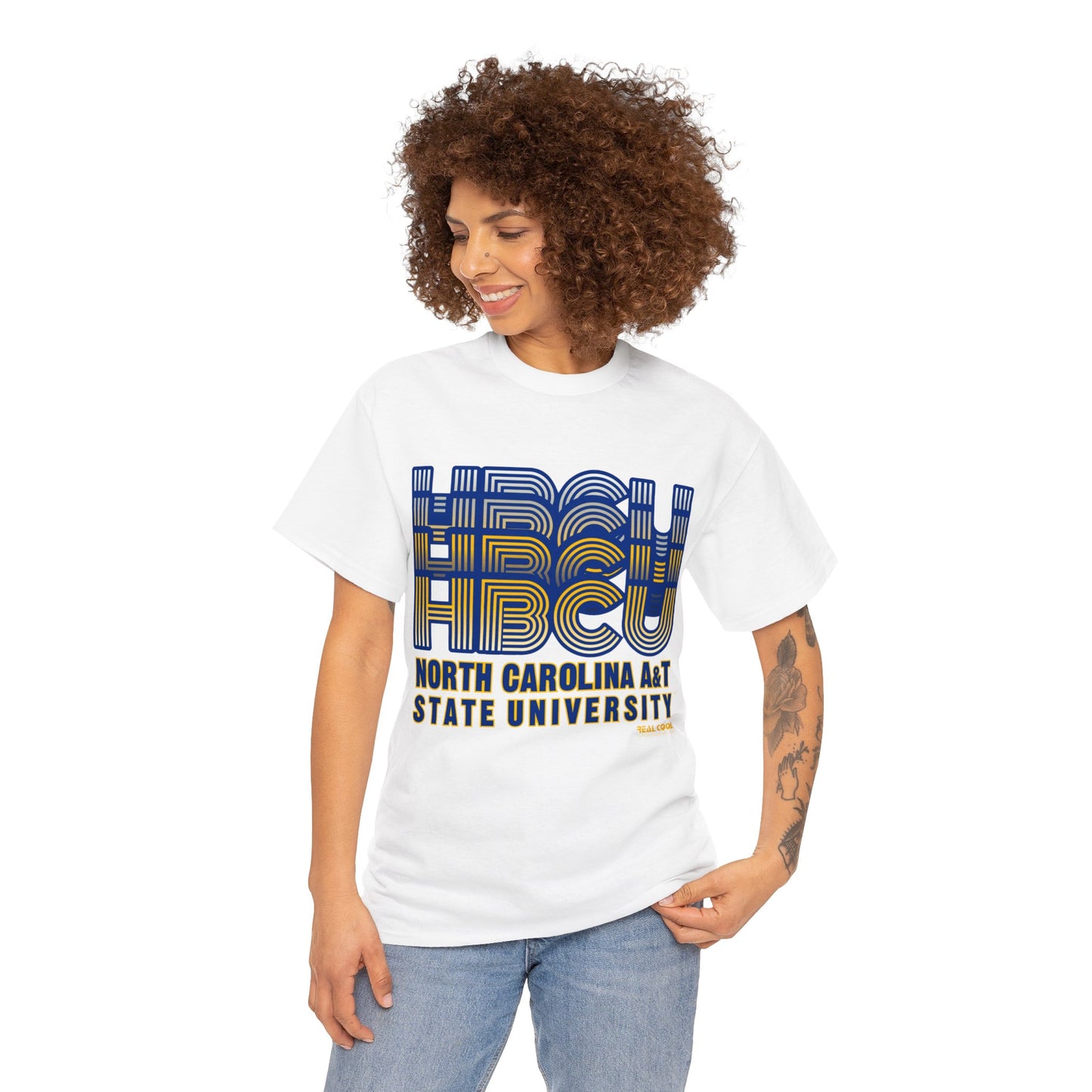 HBCU North Carolina A&T Stack Tee