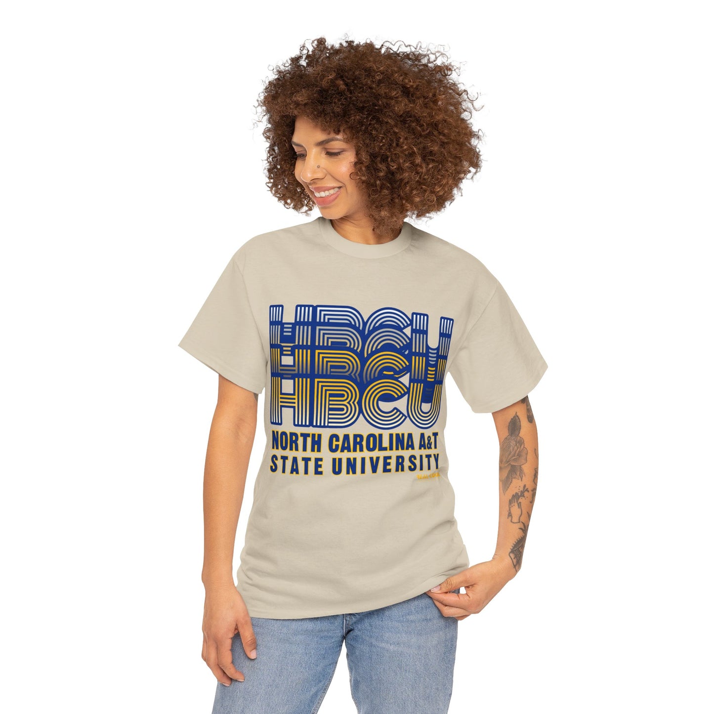 HBCU North Carolina A&T Stack Tee