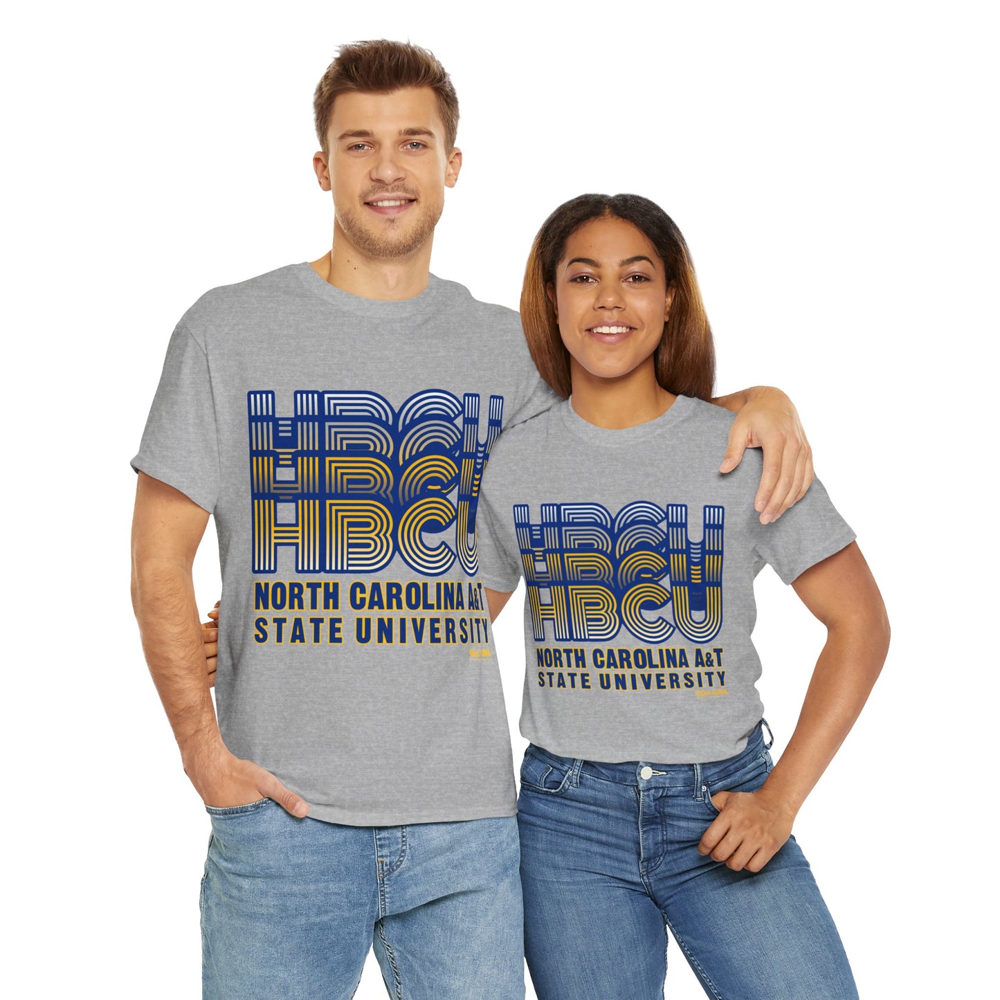 HBCU North Carolina A&T Stack Tee