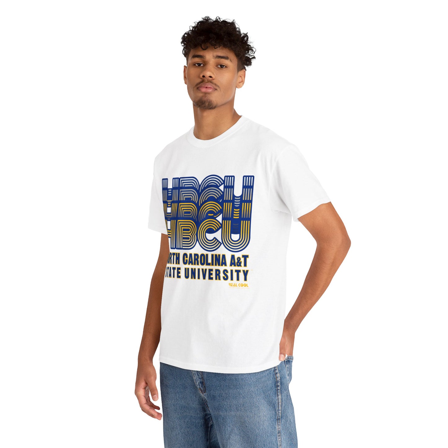 HBCU North Carolina A&T Stack Tee