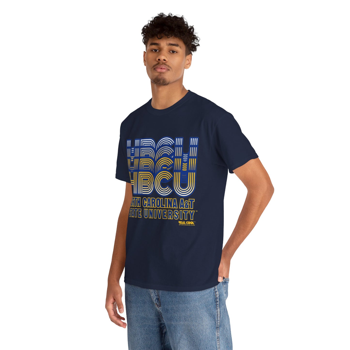 HBCU North Carolina A&T Stack Tee