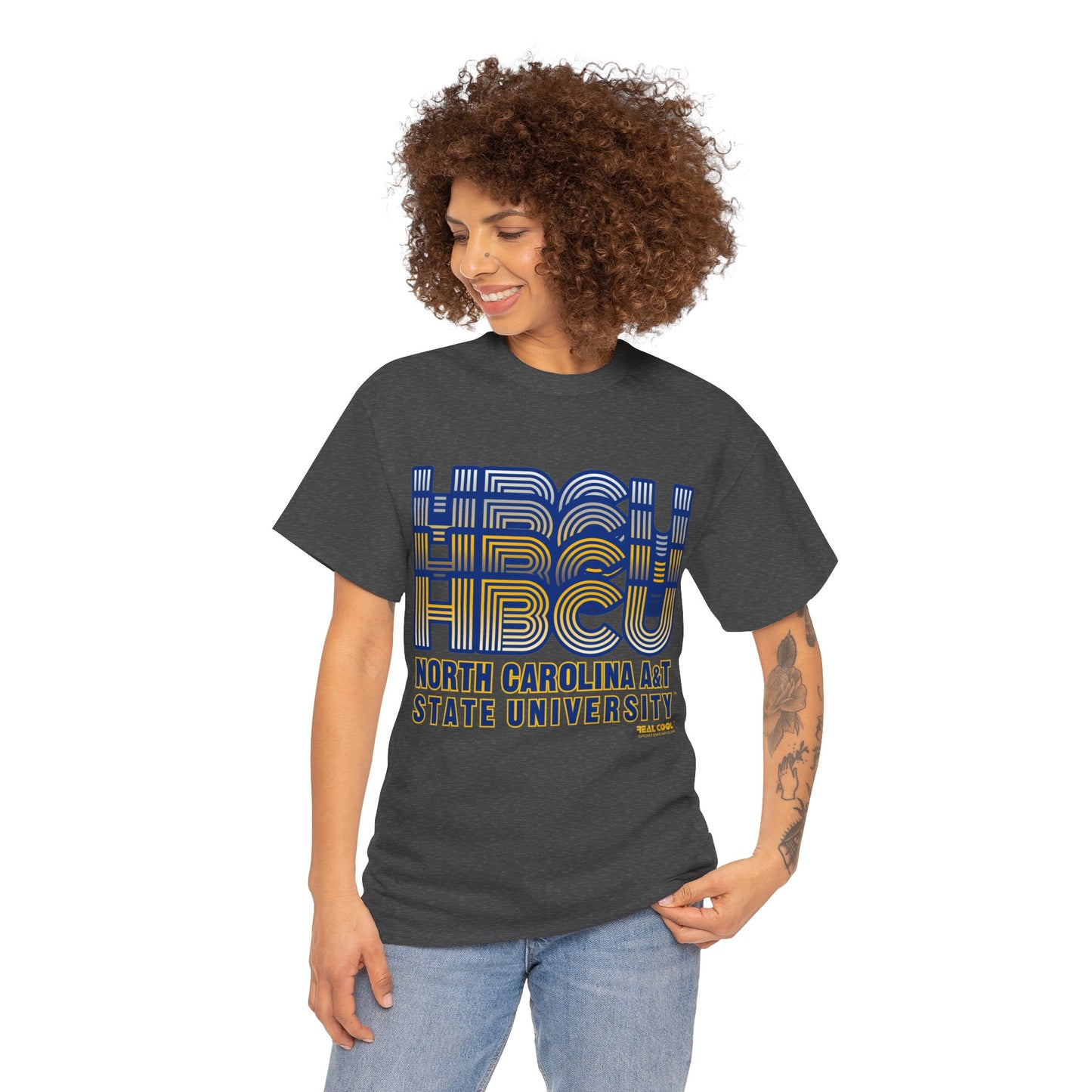 HBCU North Carolina A&T Stack Tee