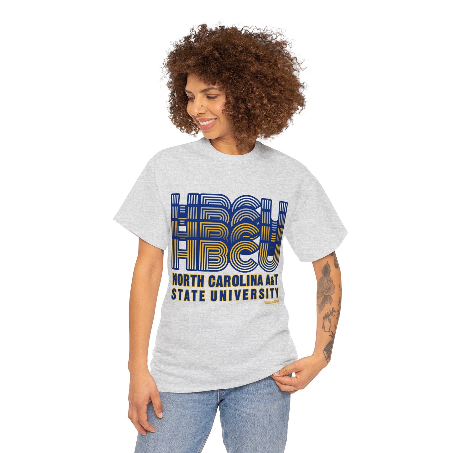 HBCU North Carolina A&T Stack Tee
