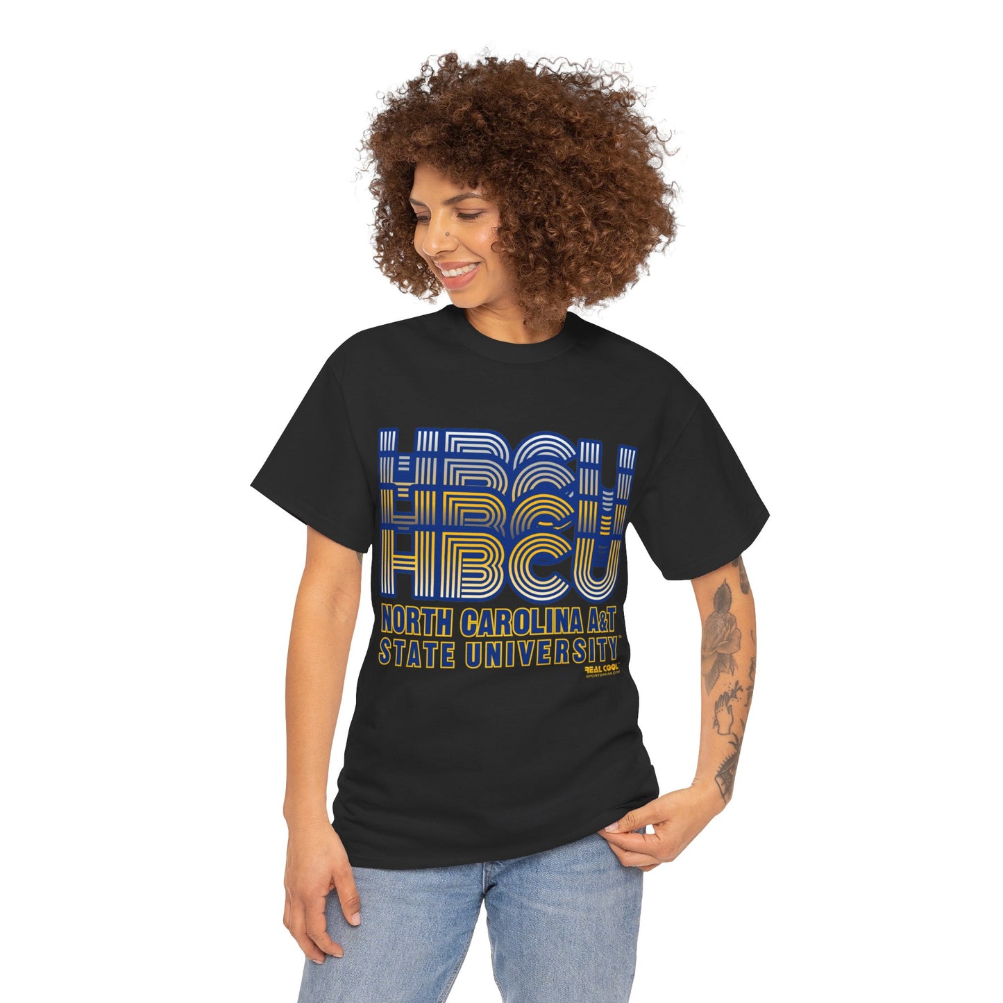 HBCU North Carolina A&T Stack Tee