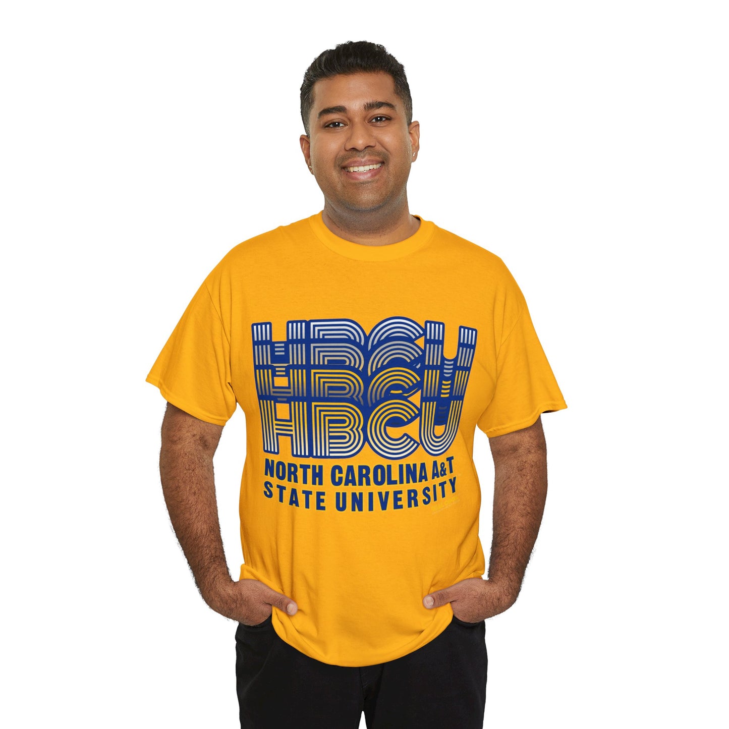 HBCU North Carolina A&T Stack Tee