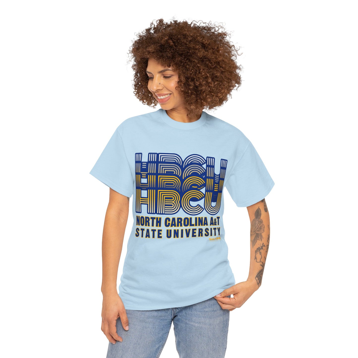 HBCU North Carolina A&T Stack Tee