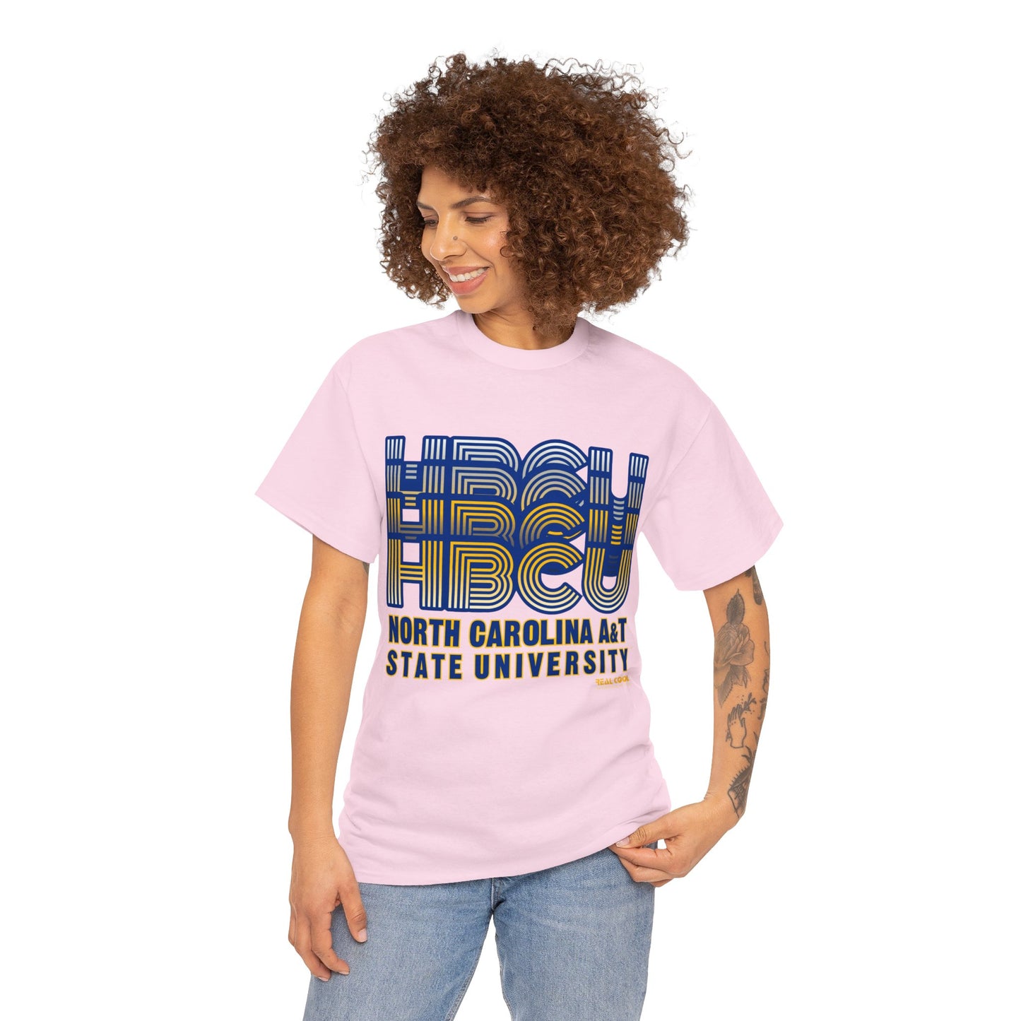 HBCU North Carolina A&T Stack Tee