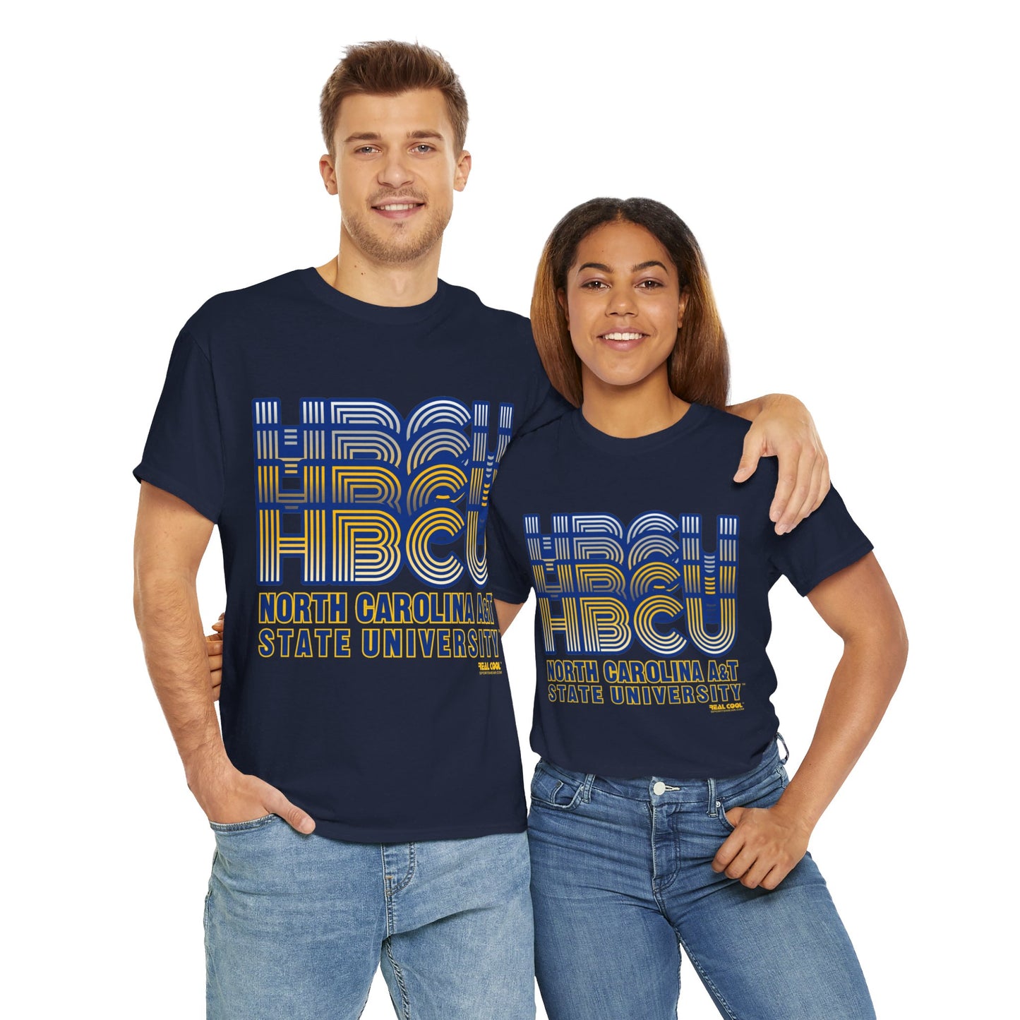 HBCU North Carolina A&T Stack Tee