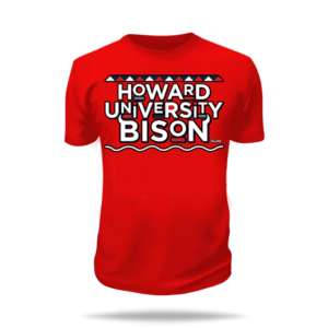 Howard University Bison Red T-shirt